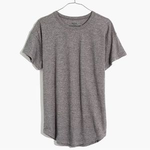 Madewell Whisper Cotton Ribbed Crewneck Tee